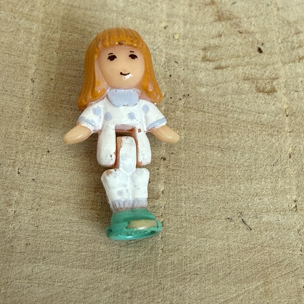 Vintage‎ Bluebird Polly Pocket Midge doll For Cozy Cottage 1993